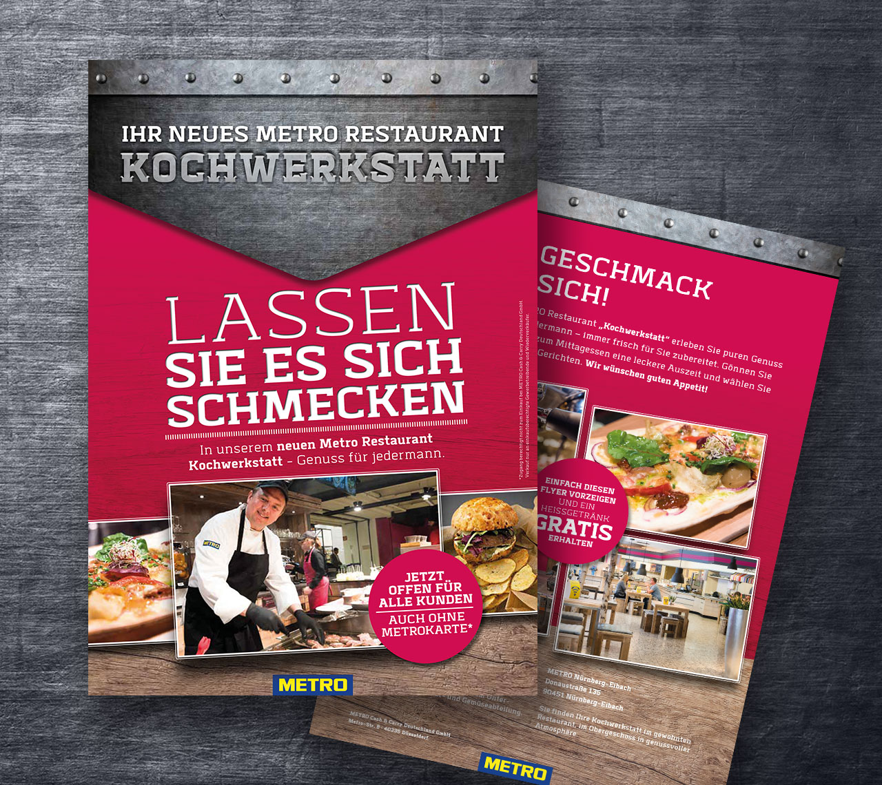 Referenz Metro Kochwerkstatt