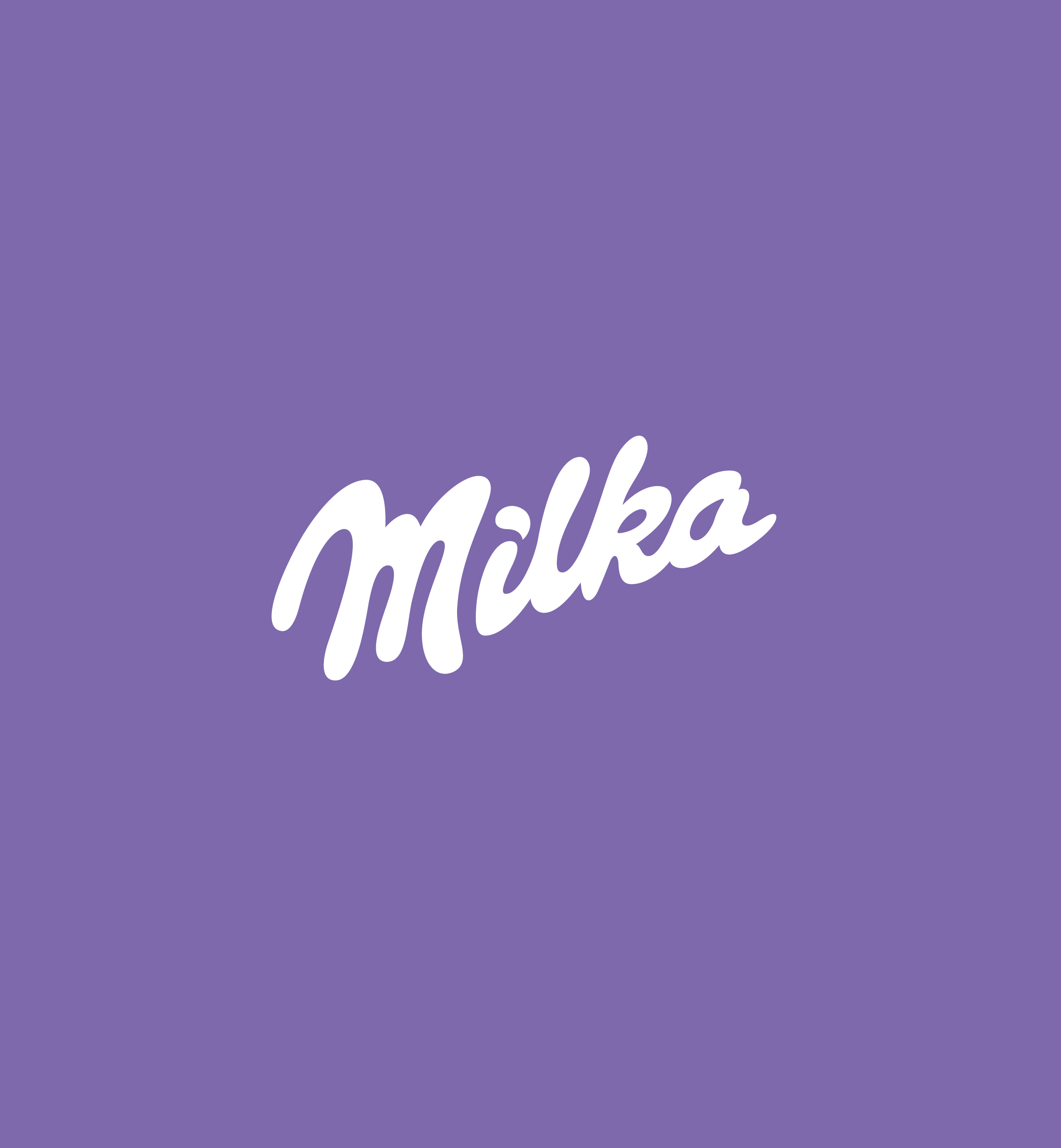 Das Firmenlogo von Milka