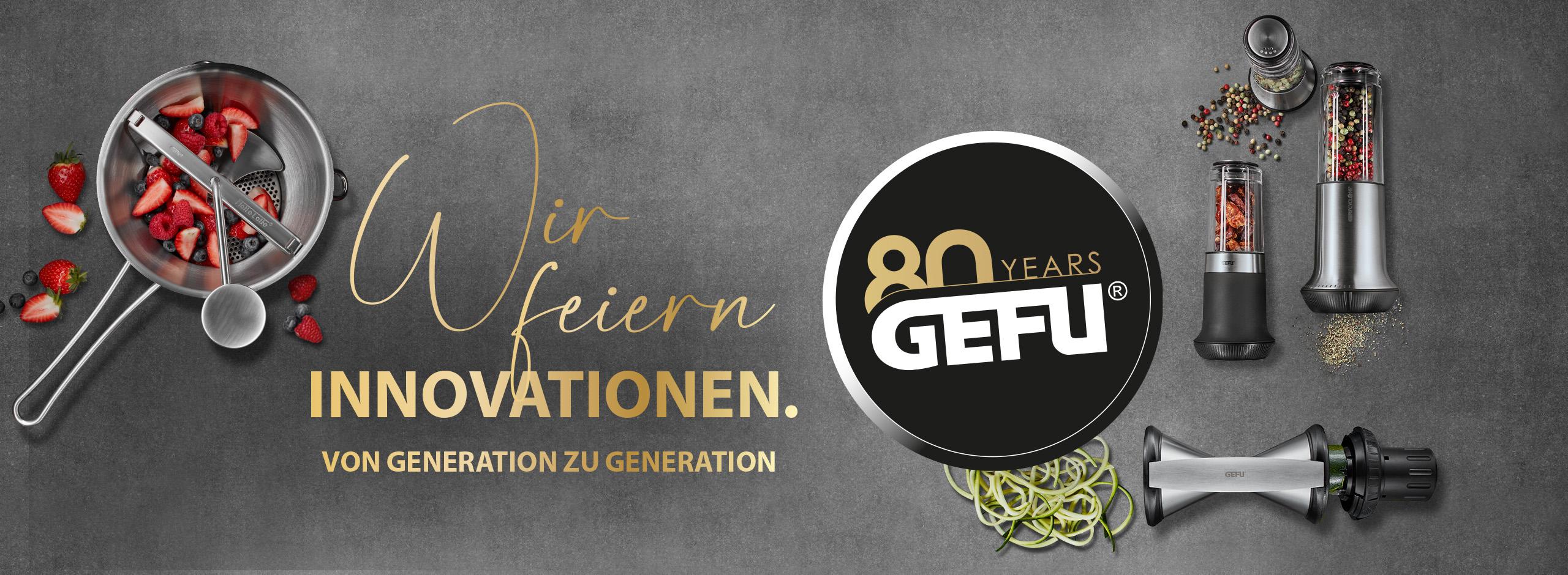 Referenz Gefu 80 Jahre Referenz Gefu 80 Jahre